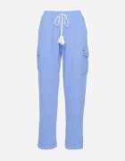 cflo Pantaloni Albaștri cu talie elastică decorați cu șnururi Efista