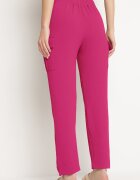 cflo Pantaloni Fucsia cu Elastic în Talie Decorați cu Șnururi Efista