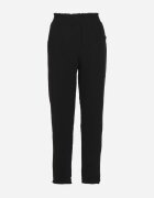 cflo Pantaloni negri cu talie înaltă tip Paper Bag cu elastic în talie Noravia