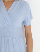 cflo Rochie albastru deschis din viscoză Saede