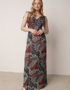 cflo Rochie Bleu marin-Portocalie Euphiche