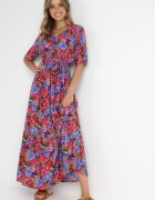 cflo Rochie Fucsia din Viscoză Cliera