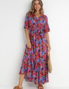cflo Rochie Fucsia din Viscoză Cliera