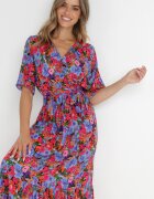 cflo Rochie Fucsia din Viscoză Cliera