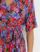cflo Rochie Fucsia din Viscoză Cliera