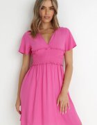 cflo Rochie Fucsia din Viscoză Gulpari