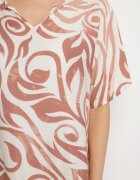 cflo Rochie Maro Tip Cutie cu Model Ornamental din Viscoză Tosela