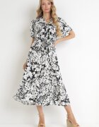 cflo Rochie Negru-Albă Gertisa