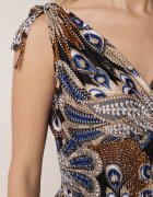 cflo Rochie Negru-Albastră Olon