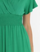 cflo Rochie Verde din Viscoză Saede