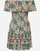 cflo Rochie Verde Spaniolă Mini din Viscoză Elastică Zamra