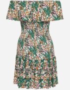cflo Rochie Verde Spaniolă Mini din Viscoză Elastică Zamra