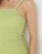 cflo Rochie Verde Vâscoză Midi cu croială mulată Ilynn