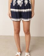 cflo Set Bleumarin în stil rustic Cămașă și Pantaloni scurți Tosmire
