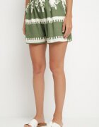 cflo Set Verde închis în Stil Rustic Cămașă și Pantaloni scurți Tosmire