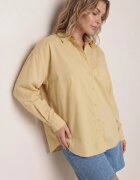 christy Cămașă oversize din bumbac Nororena Galbenă