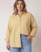 christy Cămașă oversize din bumbac Nororena Galbenă