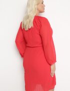 christy Rochie Roșie cu Curea Yiridi