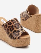ciaodeo Papuci leopard tip saboți cu platformă Isidiva