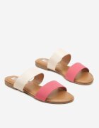 ciaodeo Papuci Minimaliști Fucsia cu Talpă Plată cu Baretă Dublă Dorese