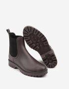  Cizme de cauciuc Maro Plate Stil Chelsea Irinelle