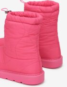 Cizme de zăpadă Fucsia Matlasate pe Talpă Groasă cu Șnur Teleri