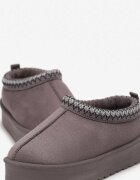  Cizme de zăpadă Gri Slip-on Căptușite cu carâmb scurt Genixa