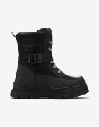  Cizme de zăpadă Negre cu Talpă Groasă cu Velcro Willandra