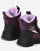  Cizme de zăpadă Violet cu Velcro cu Aplicații Makani