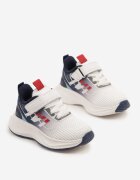 clibee Adidași Alb și Albastru cu scai cu talpă de spumă Naissina
