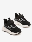clibee Adidași Negru-Alb cu Velcro cu Talpă din Spumă Naissina