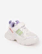 clibee Încălțăminte sport Alb-violet Sneakers Chunky pe platformă Iasesis
