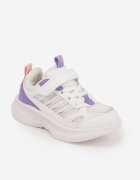 clibee Pantofi sport Alb-Violet Sneakerși Tip Chunky cu Talpă Groasă Kimonos