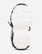 clibee Pantofi Sport Negri Sneakersy Chunky cu Lanț Decorativ cu Perle Nephenilla