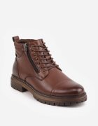c'm homme Ghete workeri în stil rock decorate cu fermoar lateral Lisidore Maro
