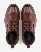 c'm homme Ghete workeri în stil rock decorate cu fermoar lateral Lisidore Maro
