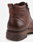 c'm homme Ghete workeri în stil rock decorate cu fermoar lateral Lisidore Maro
