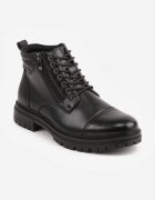 c'm homme Ghete workeri în stil rock decorate cu fermoar lateral Lisidore Negre