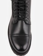 c'm homme Ghete workeri în stil rock decorate cu fermoar lateral Lisidore Negre