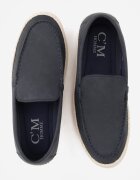 c'm homme Pantofi Bleumarin Tip mocasini cu împletitură Aigalira