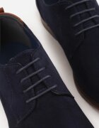 c'm homme Pantofi Granat Cu șireturi din imitație de piele întoarsă în stil elegant Rhodica
