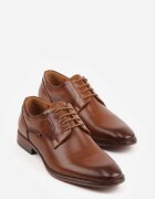 c'm homme Pantofi josi maro eleganti cu șireturi cu perforații decorative Fild