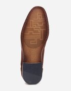 c'm homme Pantofi Maro cu șireturi din imitație de piele întoarsă în stil elegant Rhodica