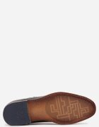 c'm homme Pantofi Negri Eleganti Cu șireturi cu Perforații Decorative Fild