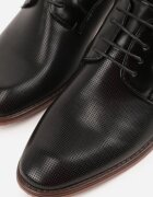 c'm homme Pantofi Negri Eleganti Cu șireturi cu Perforații Decorative Fild