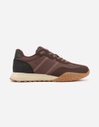 c'm homme Pantofi sport Adidași maro cu aplicații decorative Aerylia