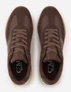 c'm homme Pantofi sport Adidași maro cu aplicații decorative Aerylia