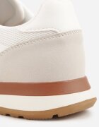 c'm homme Pantofi Sport Albi Clasici Sneakersy cu Perforație la Vârf Lasthora