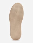 c'm paris Adidași bej din împletitură cu talpă groasă în stil Boho Dacara