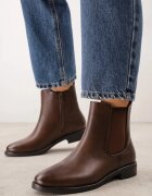 c'm paris Botine cu talpă joasă (tip chelsea) Casual cu elastic în carâmb Nellitta Maro